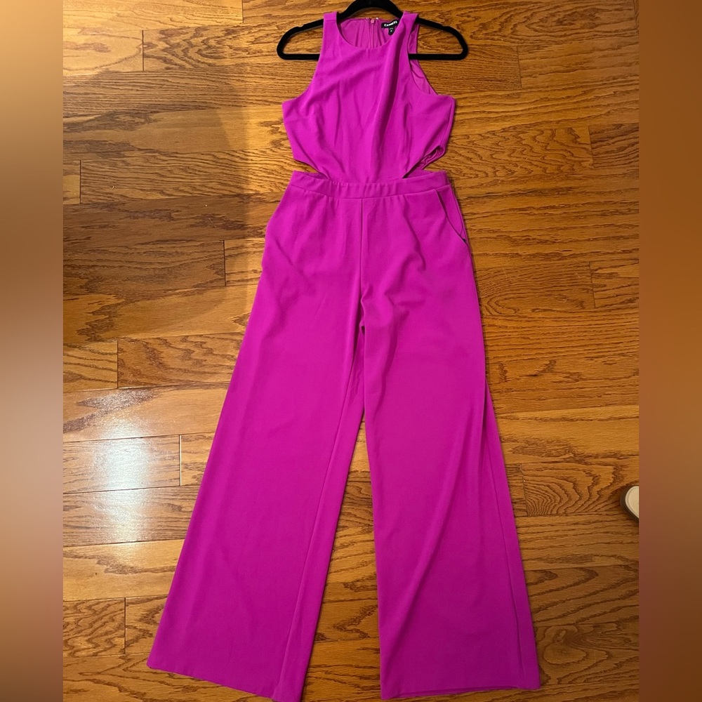 Express Jumpsuit Hot Pink M